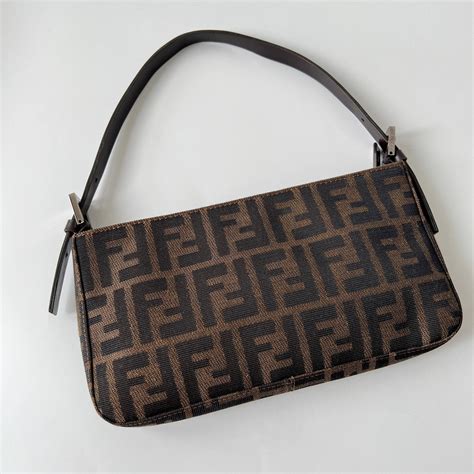 vintage fendi pochette|Fendi medium pouch.